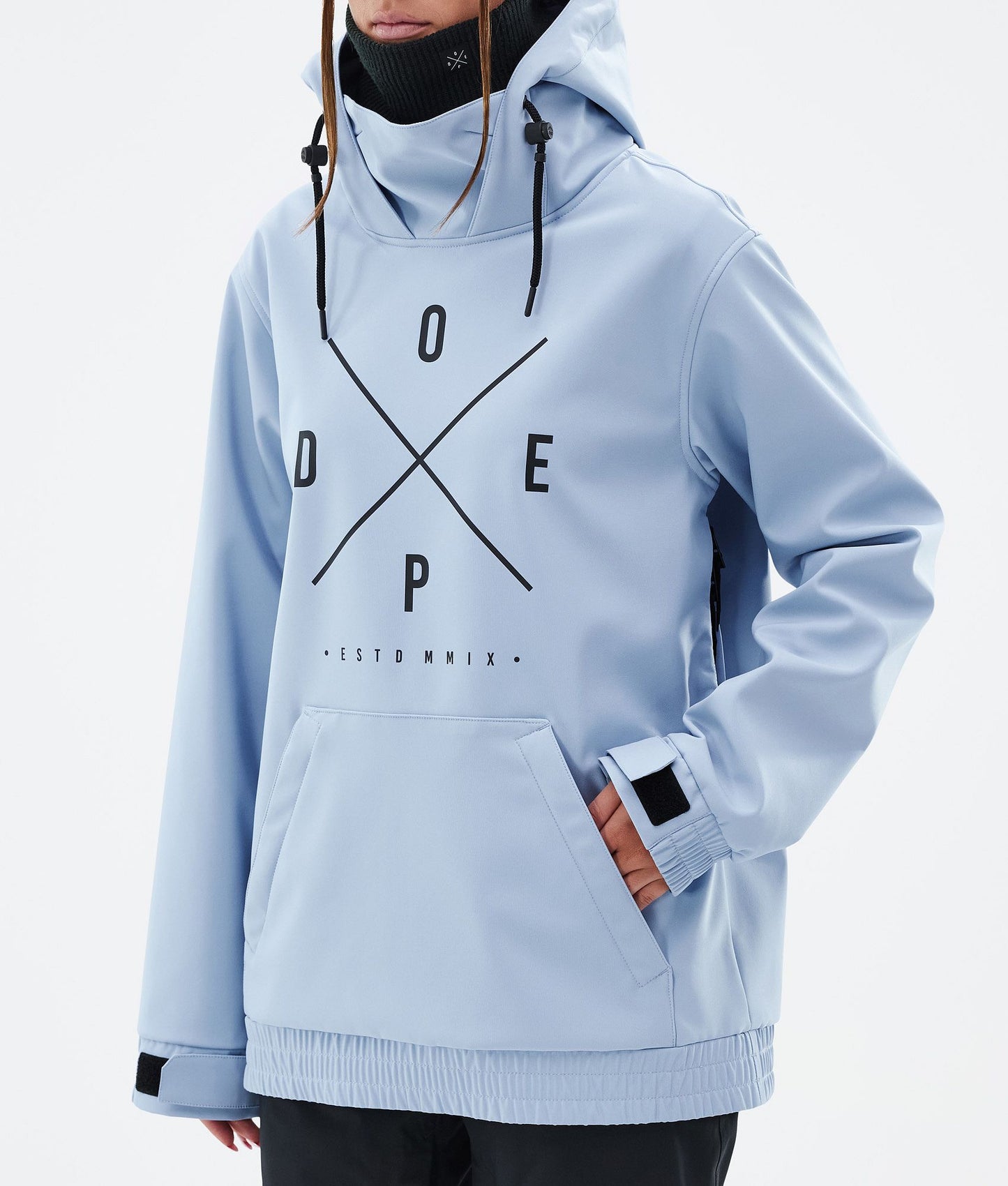 Snowboard Jacket Women 2X-Up Light Blue