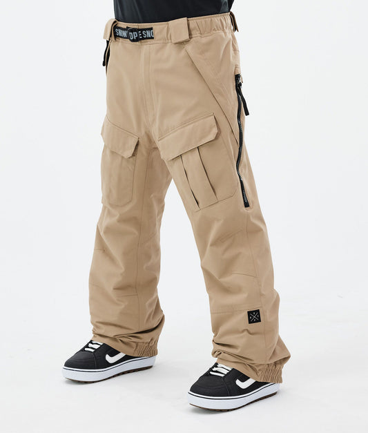Snowboard Pants Men Khaki