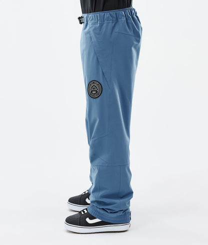 Snowboard Pants Men Blue Steel