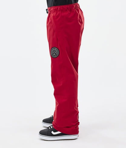 Snowboard Pants Men Deep Red