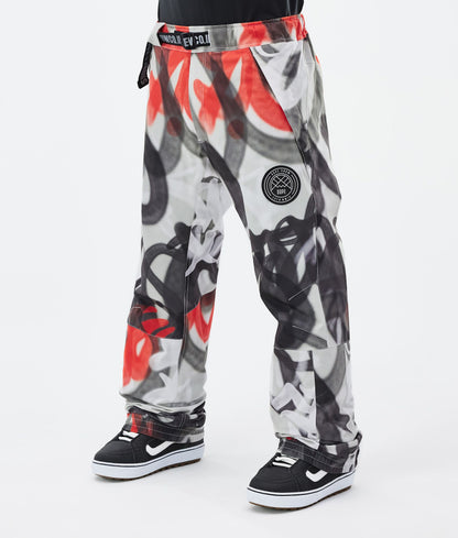 Snowboard Pants Men Blue Steel