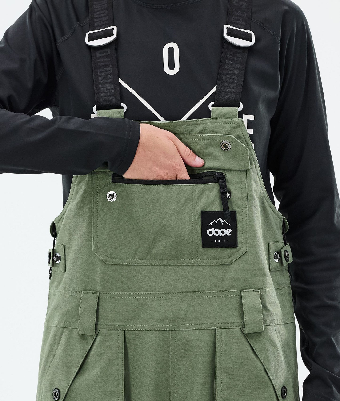 Snowboard Pants Women Moss Green