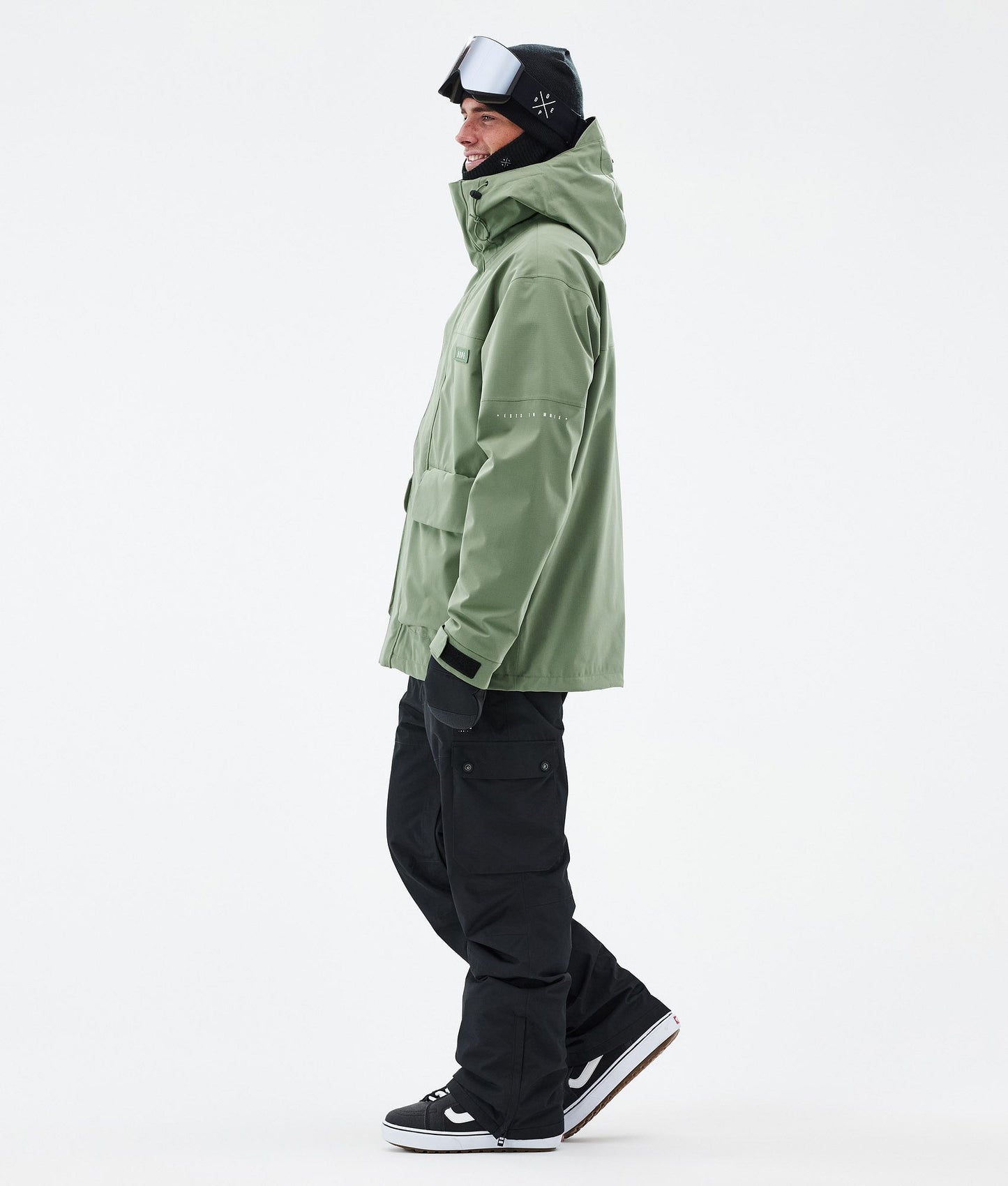 Snowboard Jacket Men Moss Green