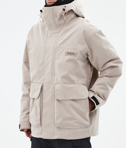 Snowboard Jacket Men Sand