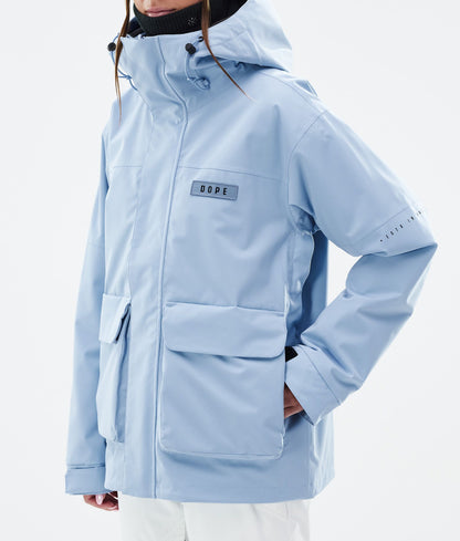 Snowboard Jacket Women Light Blue