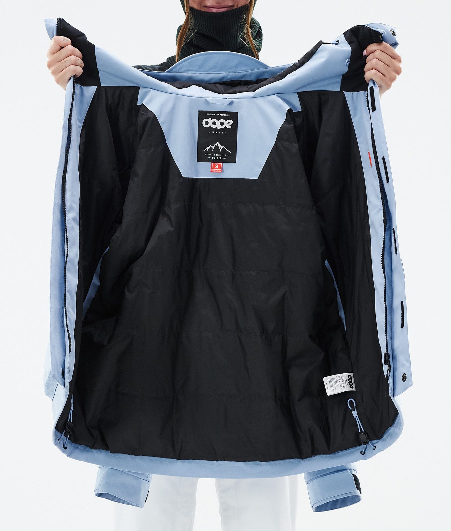 Snowboard Jacket Women Light Blue