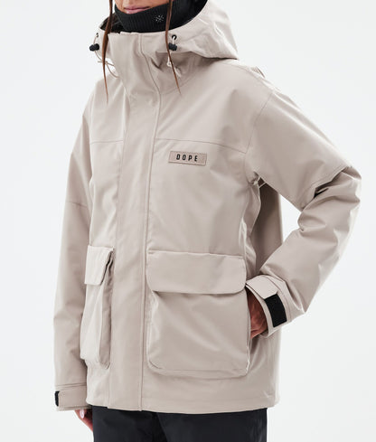 Snowboard Jacket Women Sand