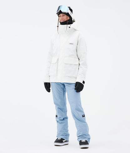 Snowboard Jacket Women Whitish