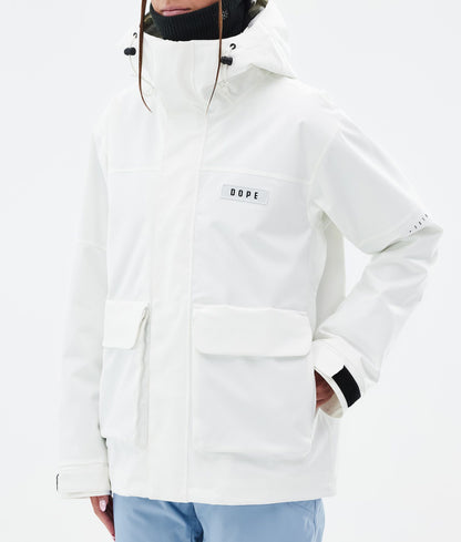 Snowboard Jacket Women Whitish