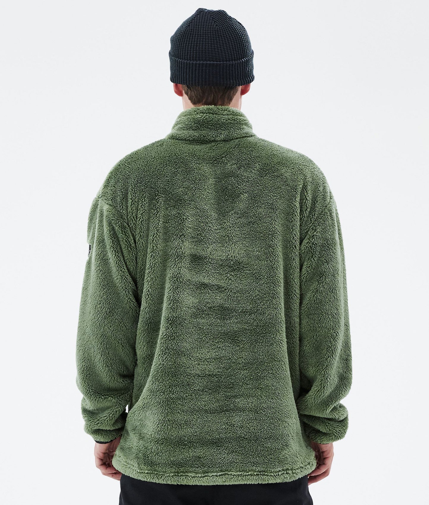 Fleece Sweater Men Moss Green