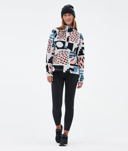 Fleece Sweater Women Melon