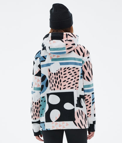 Fleece Hoodie Women Melon