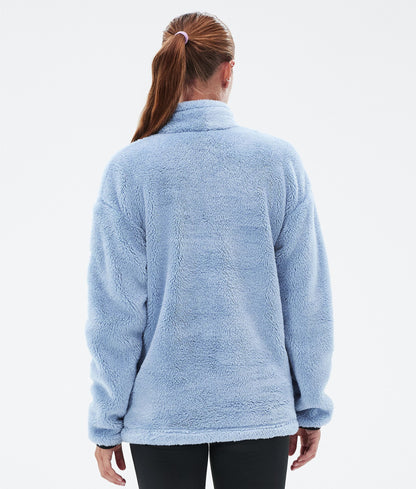 Fleece Sweater Women Light Blue
