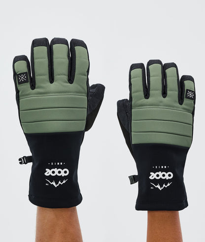 Ski Gloves Whitish
