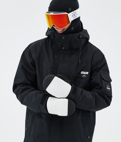 Snow Mittens Whitish