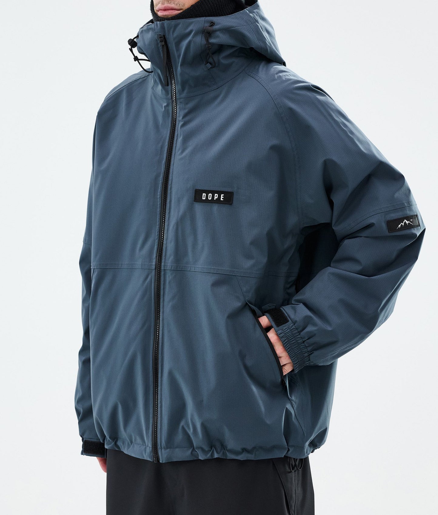 Snowboard Jacket Men Metal Blue