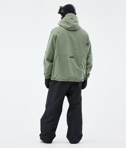 Snowboard Jacket Men Moss Green