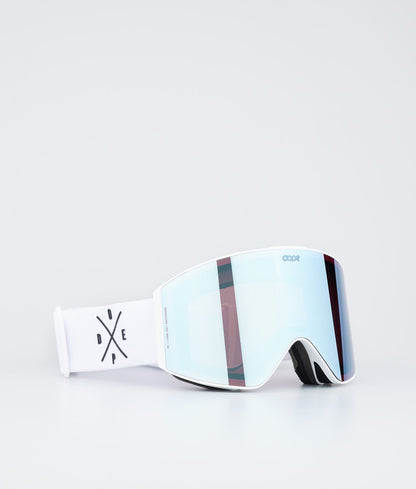 Ski Goggles Black/Pink Mirror