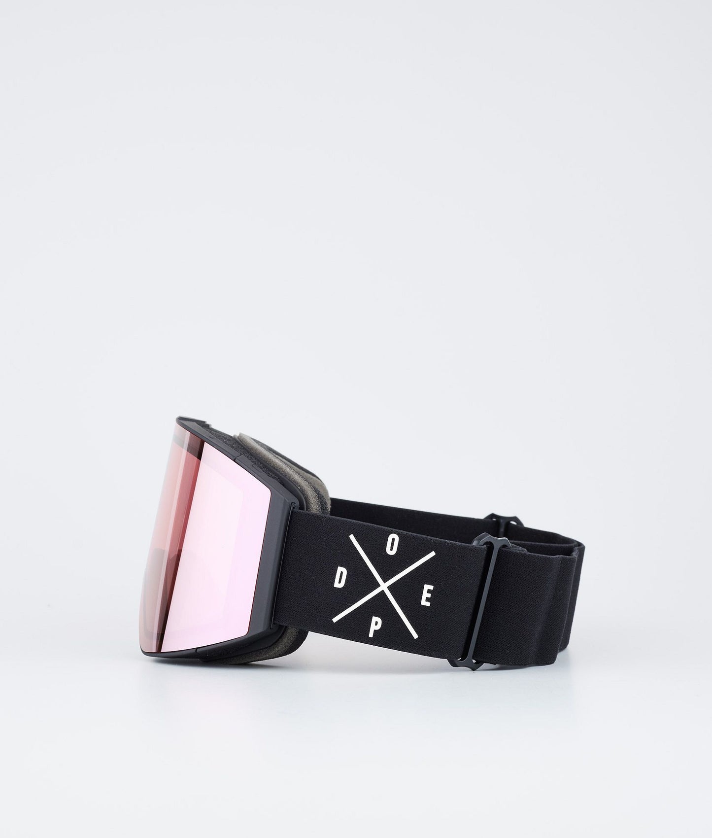 Ski Goggles Black/Pink Mirror