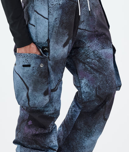 Snowboard Pants Men Jungle Purple