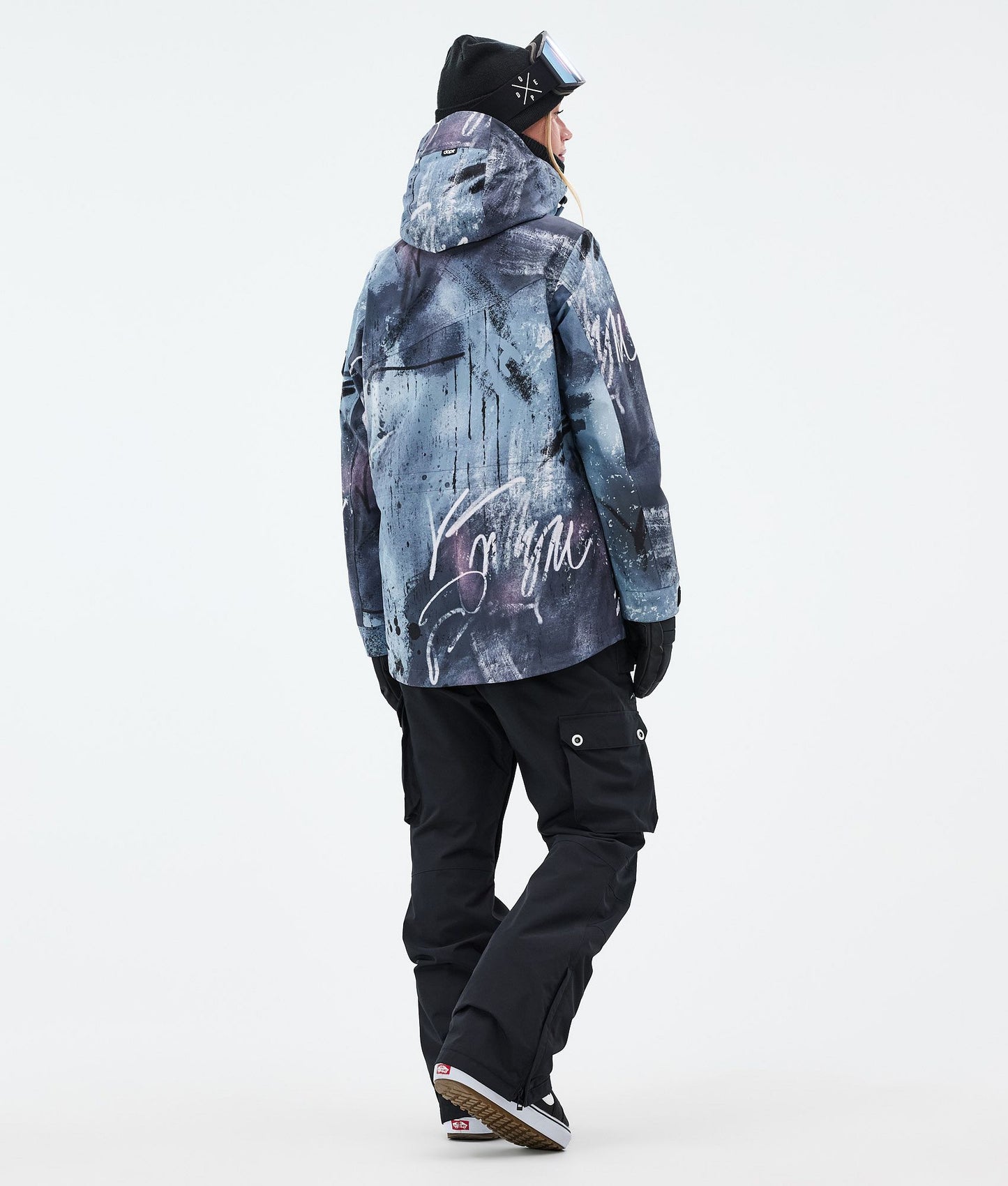 Snowboard Jacket Women Punk Blue