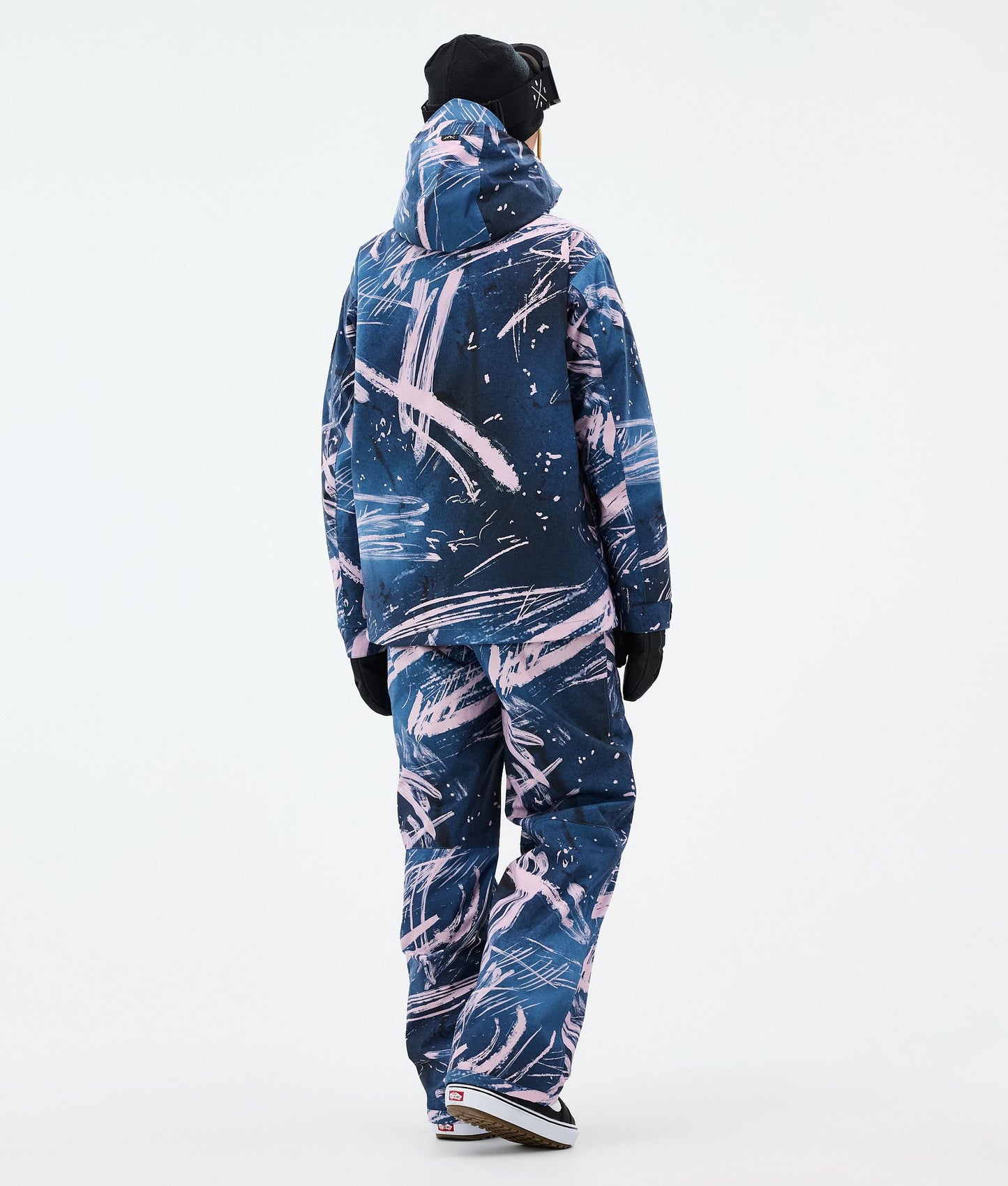 Snowboard Jacket Women Carvings Pink