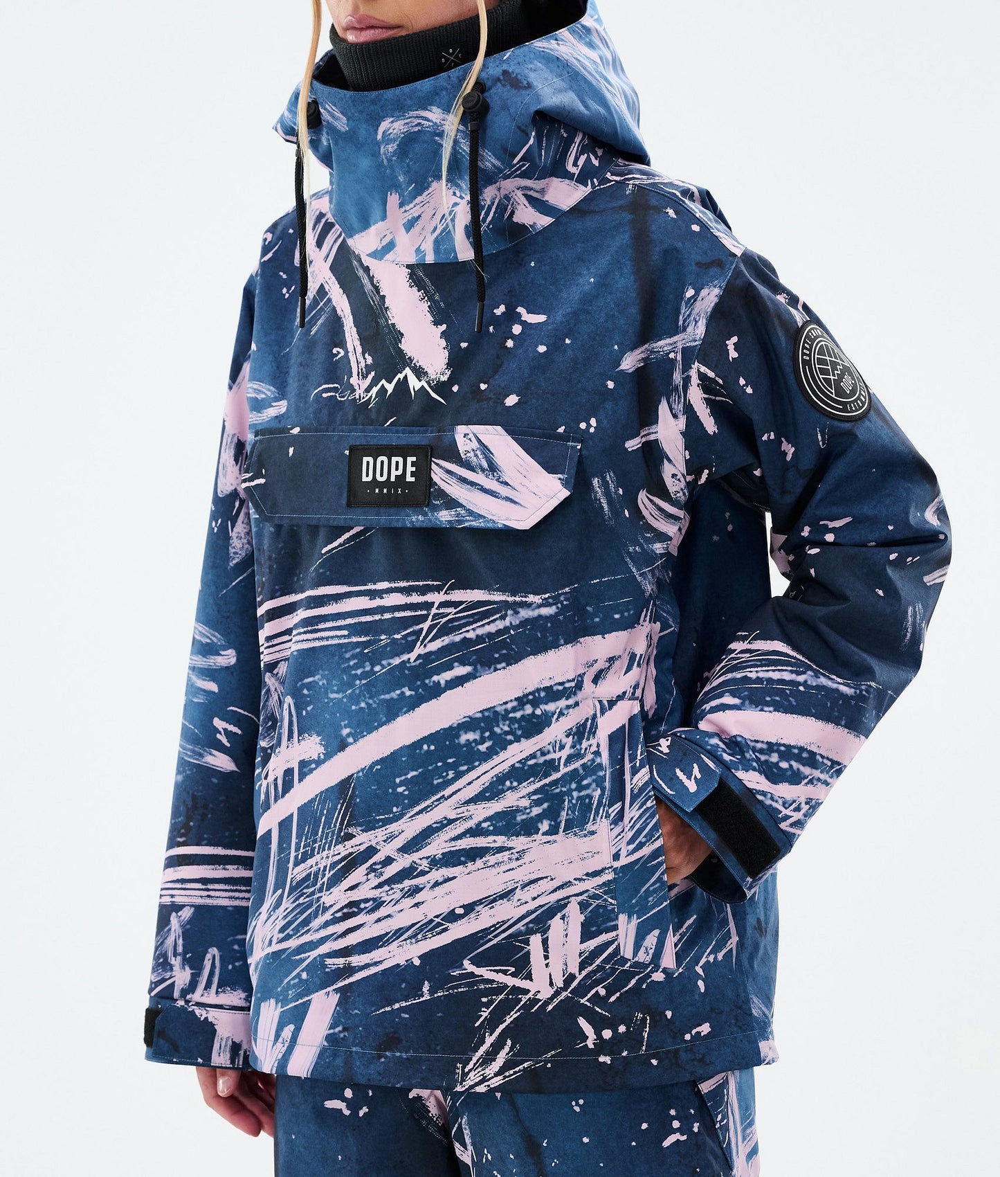 Snowboard Jacket Women Carvings Pink