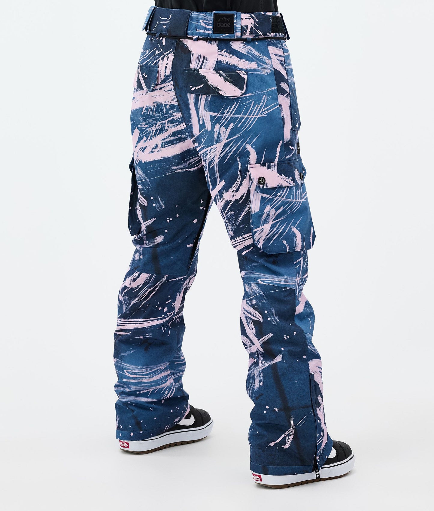 Snowboard Pants Women Carvings Pink