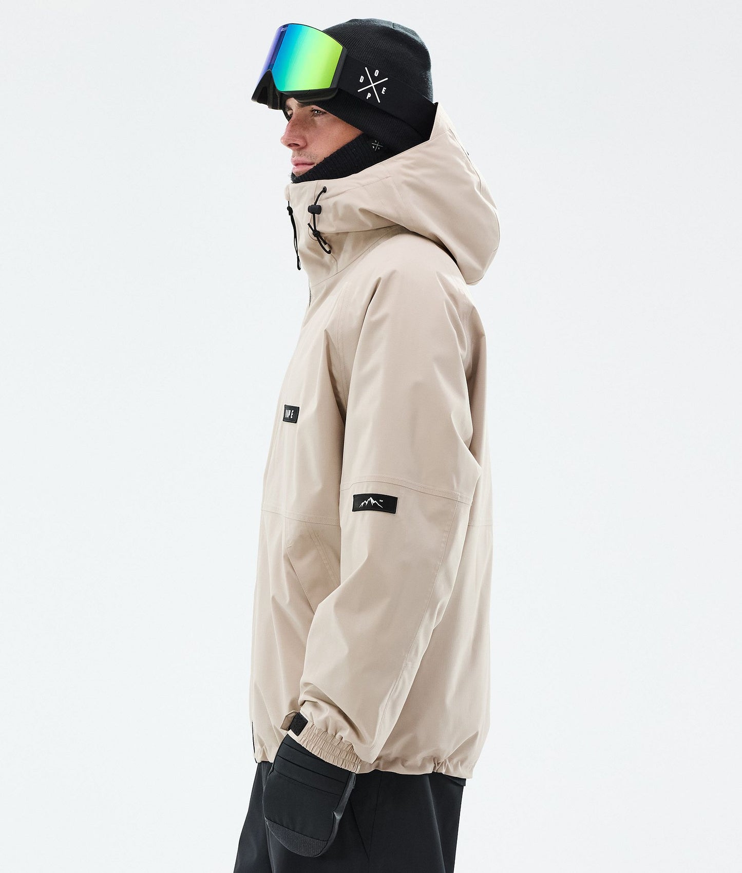 Snowboard Jacket Men Sand