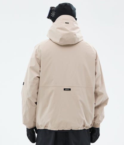 Snowboard Jacket Men Sand