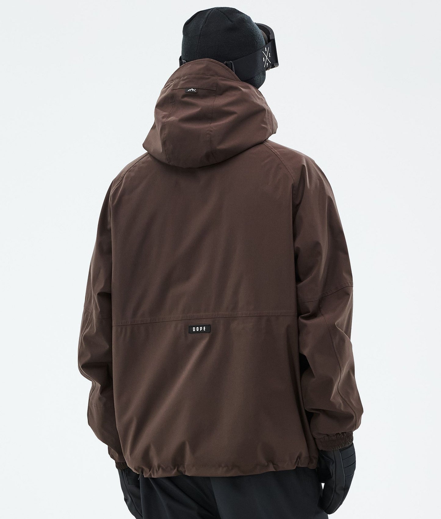 Snowboard Jacket Men Dark Brown