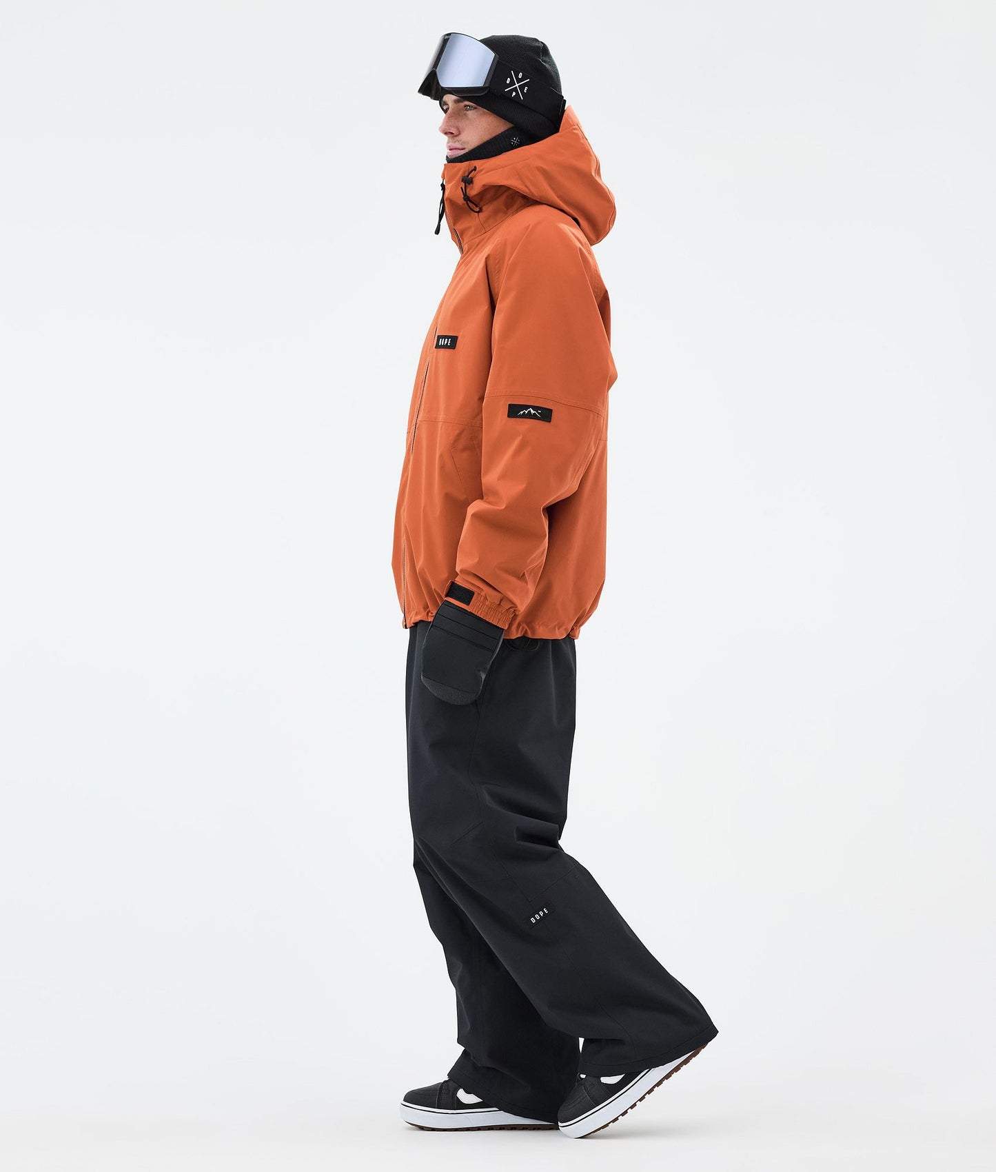 Snowboard Jacket Men Burned Orange