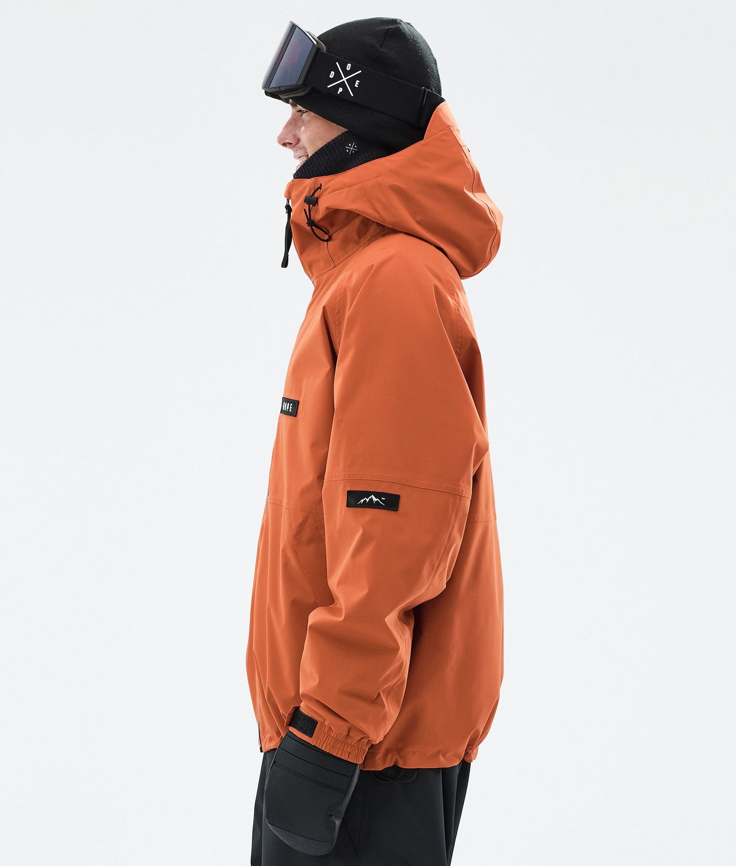 Snowboard Jacket Men Burned Orange