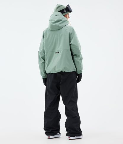 Snowboard Jacket Women Faded Green