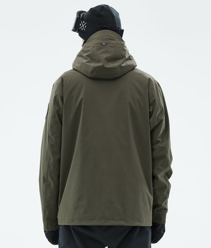 Snowboard Jacket Men Olive Green
