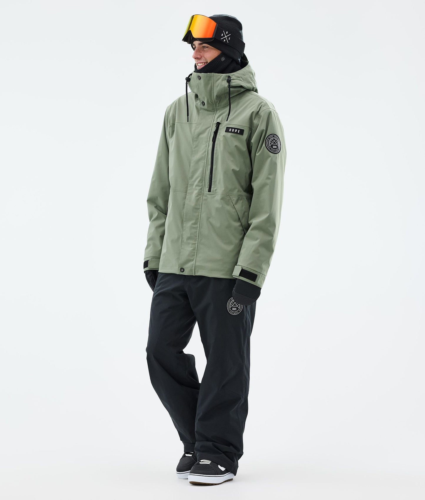 Snowboard Jacket Men Moss Green