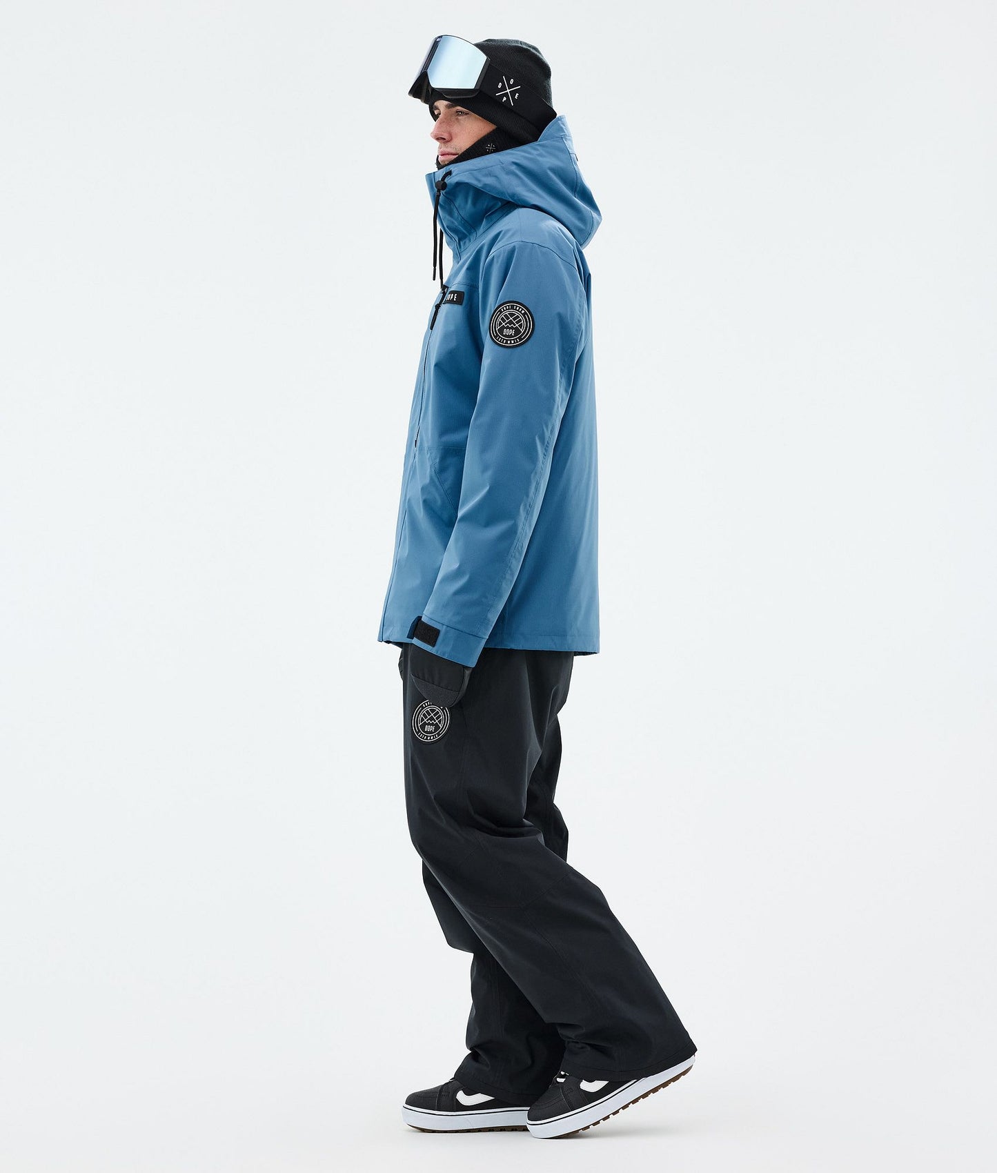 Snowboard Jacket Men Blue Steel