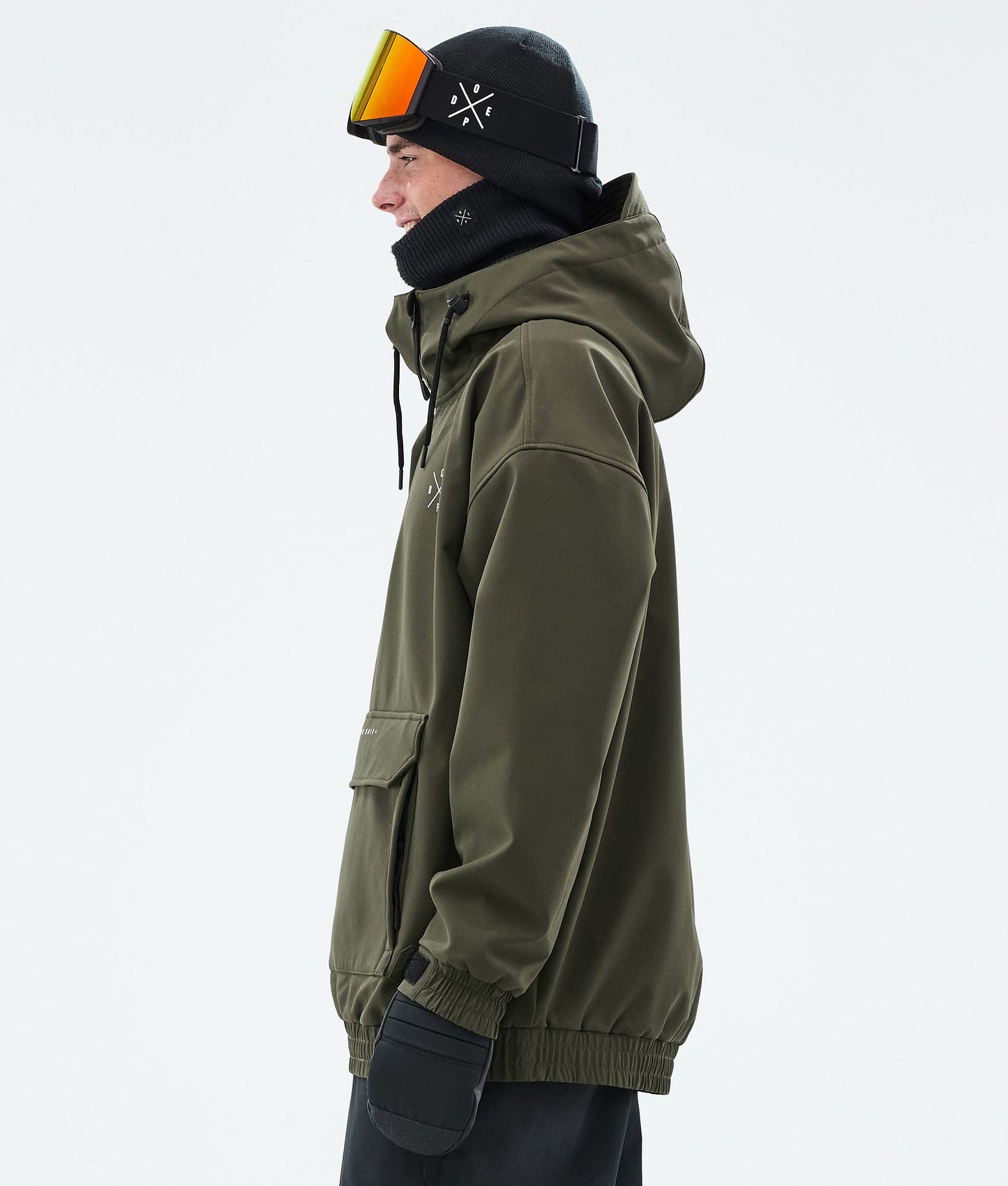 Snowboard Jacket Men Olive Green