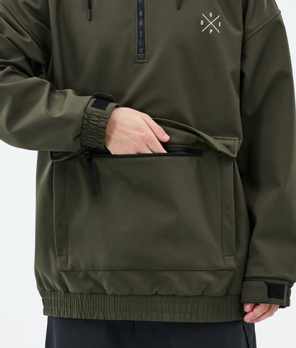 Snowboard Jacket Men Olive Green