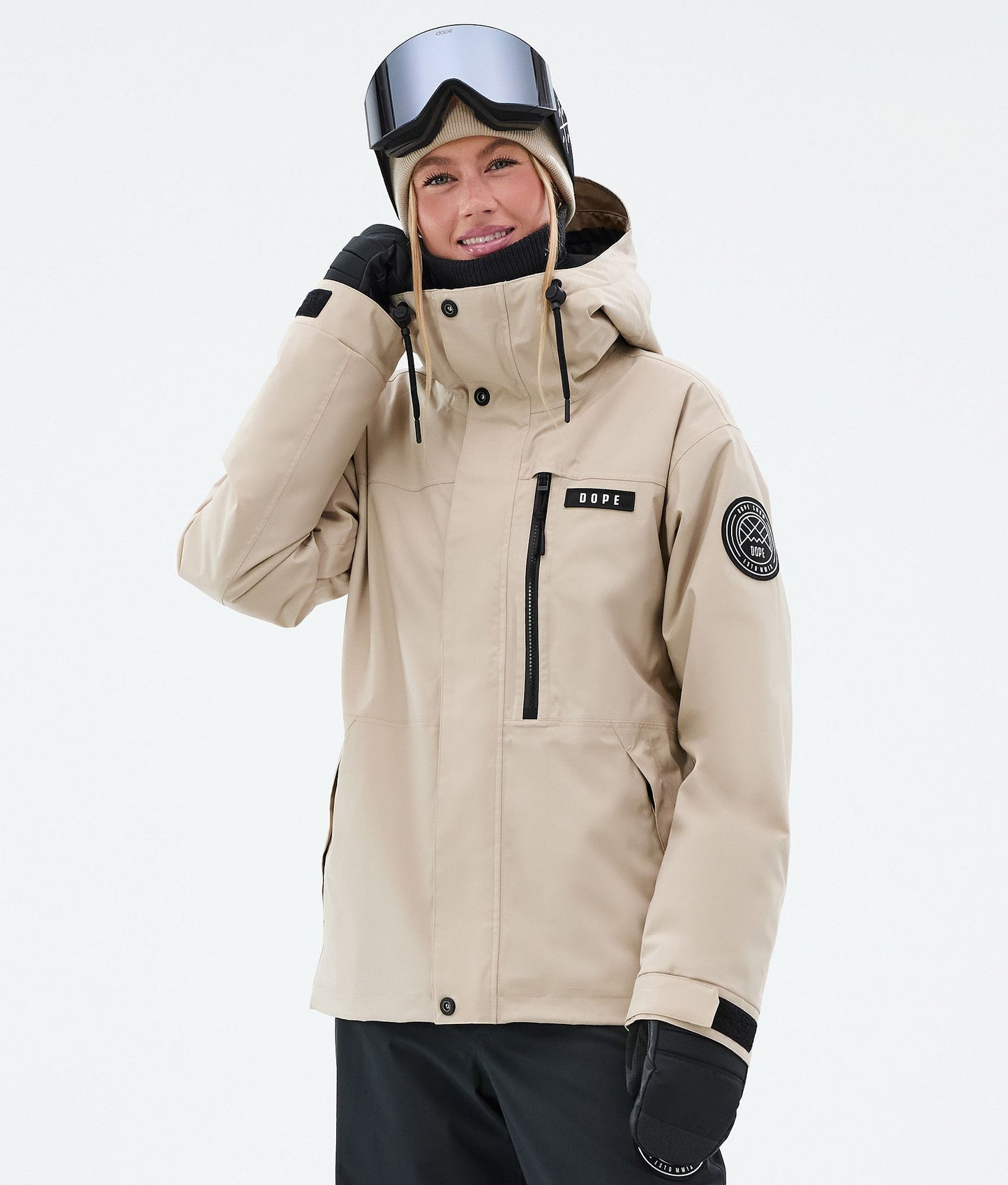Snowboard Jacket Women Olive Green