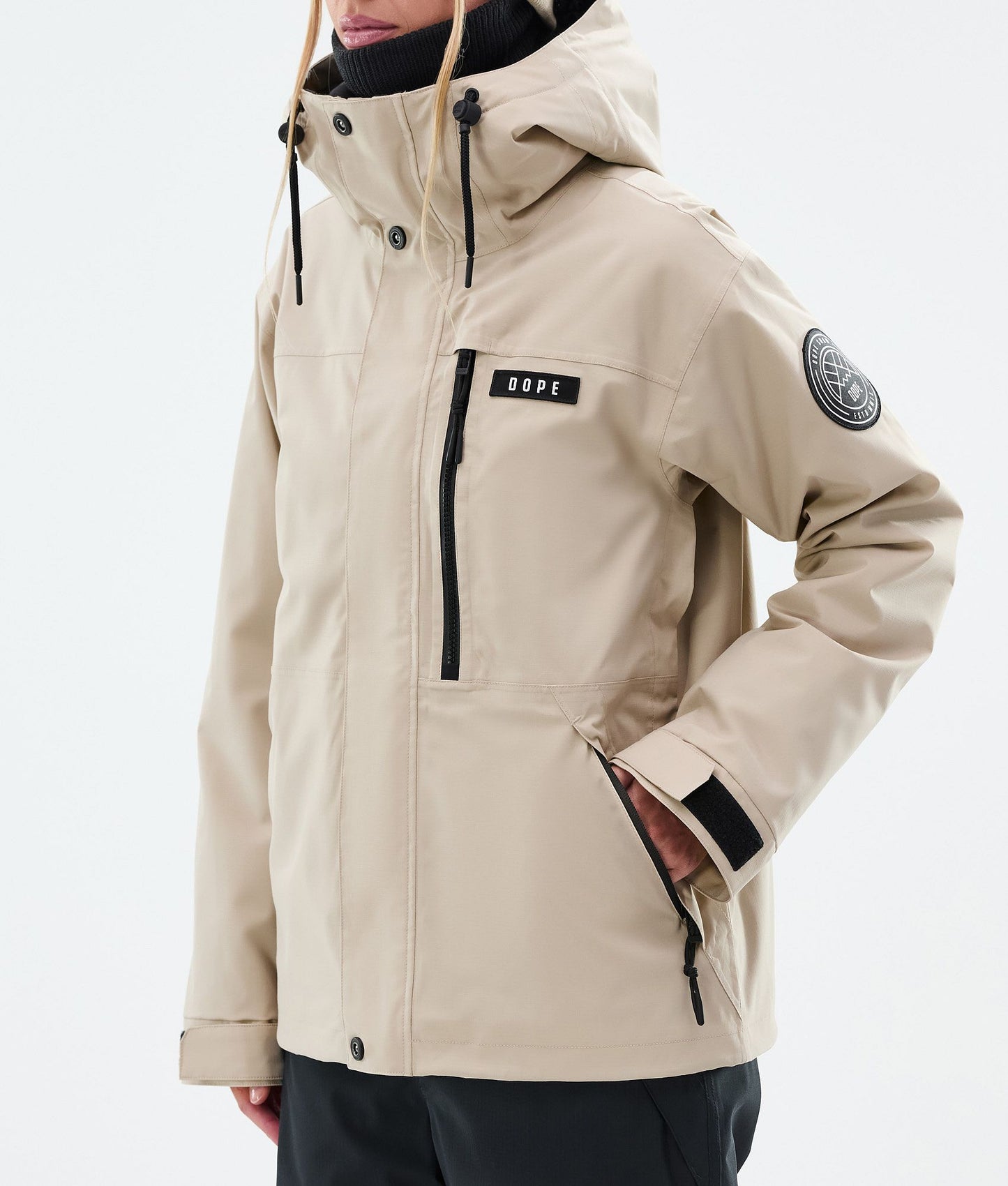 Snowboard Jacket Women Sand