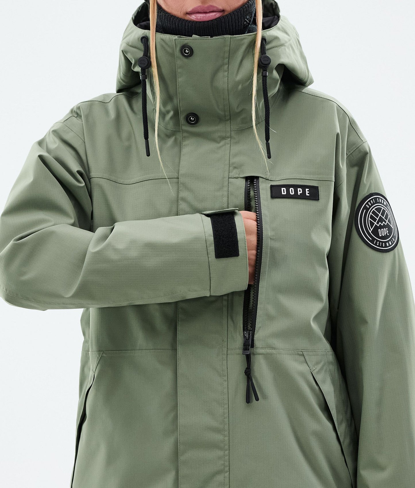 Snowboard Jacket Women Moss Green