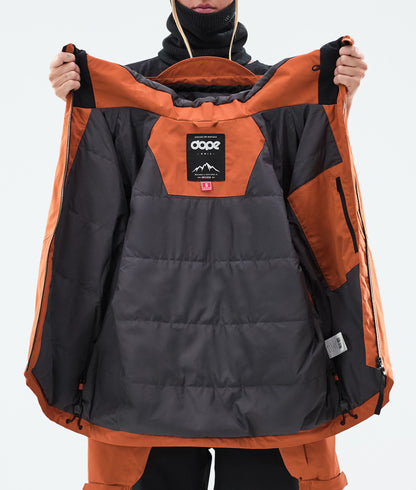 Snowboard Jacket Women Burned Orange