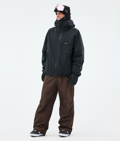 Snowboard Pants Men Dark Brown