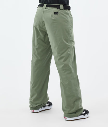 Snowboard Pants Women Moss Green