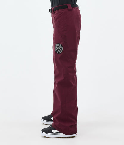 Snowboard Pants Women Burgundy