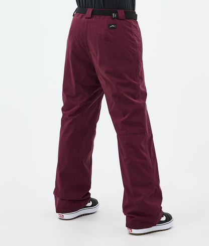 Snowboard Pants Women Burgundy