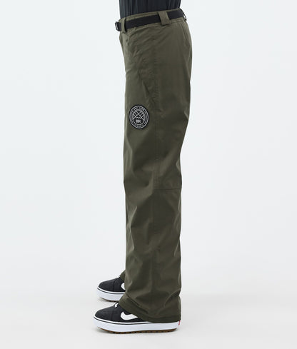 Snowboard Pants Women Olive Green
