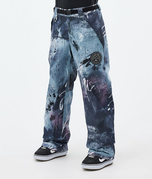 Snowboard Pants Women Punk Blue