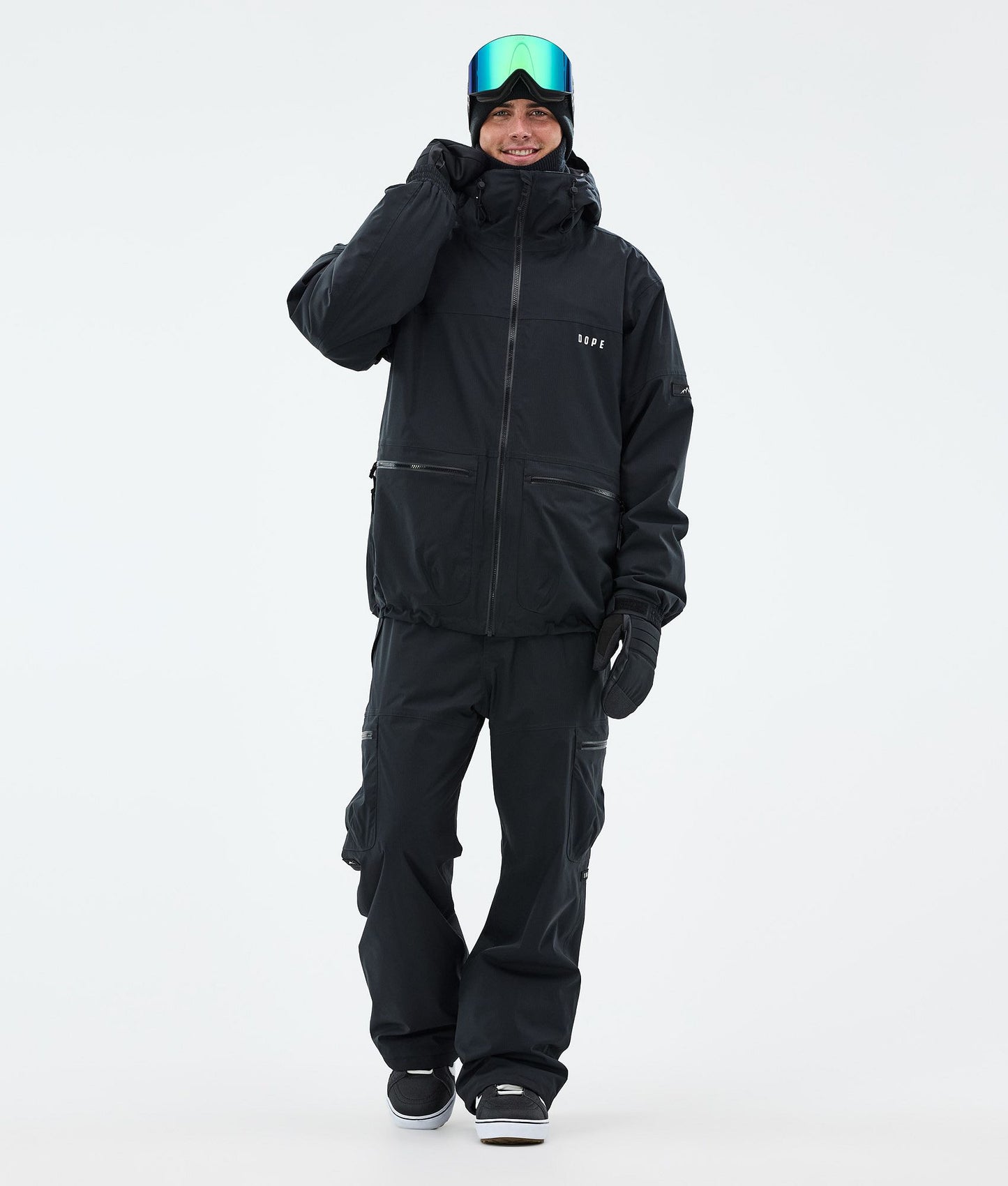 Snowboard Jacket Men Black